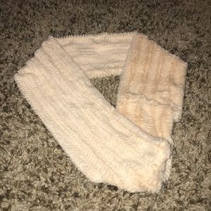 Fuzzy infinity scarf